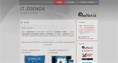 Desktop Screenshot of itzdenda.cz